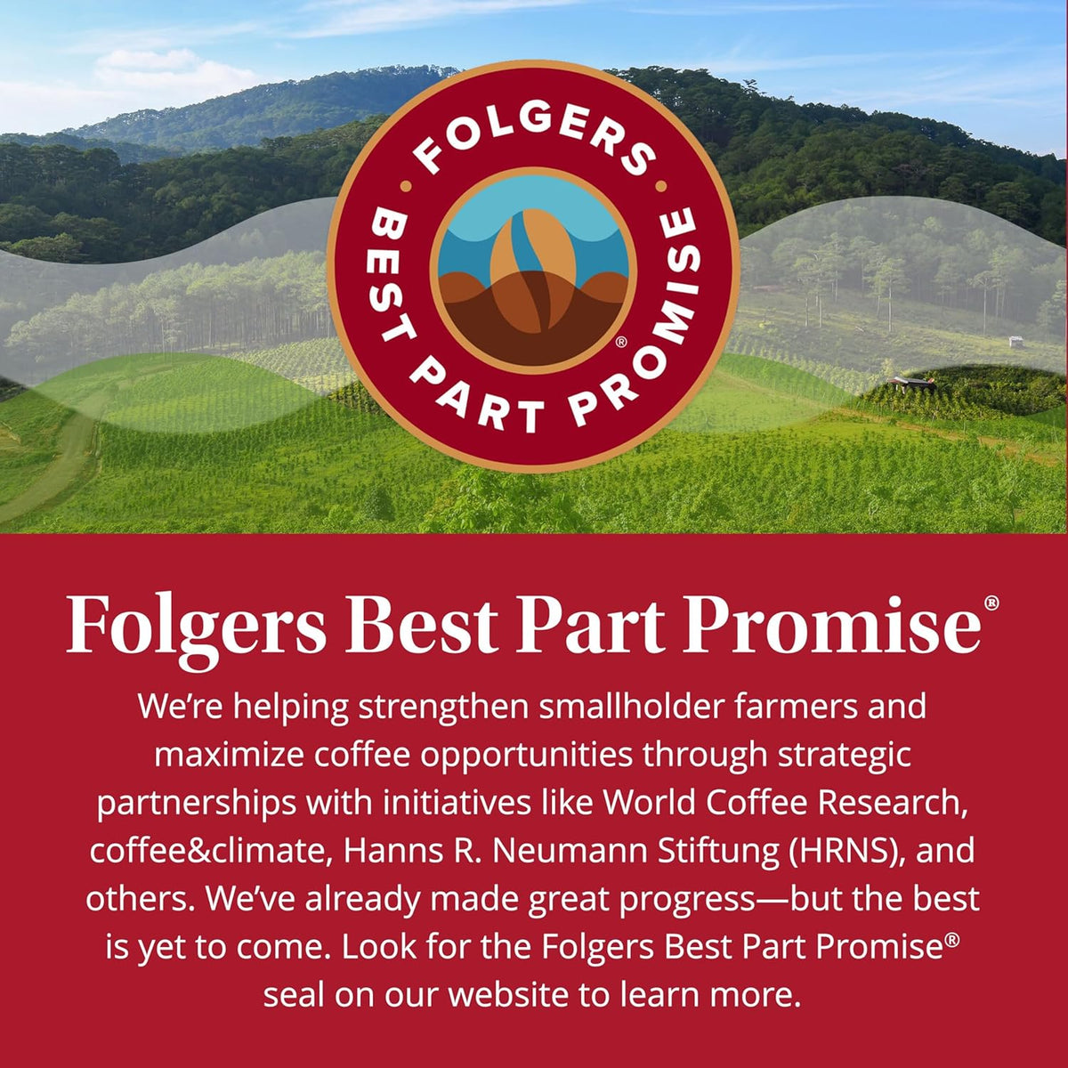 Folgers Classic Roast Instant Coffee – Family Pantry Staple for Safe At-Home Brewing Anytime