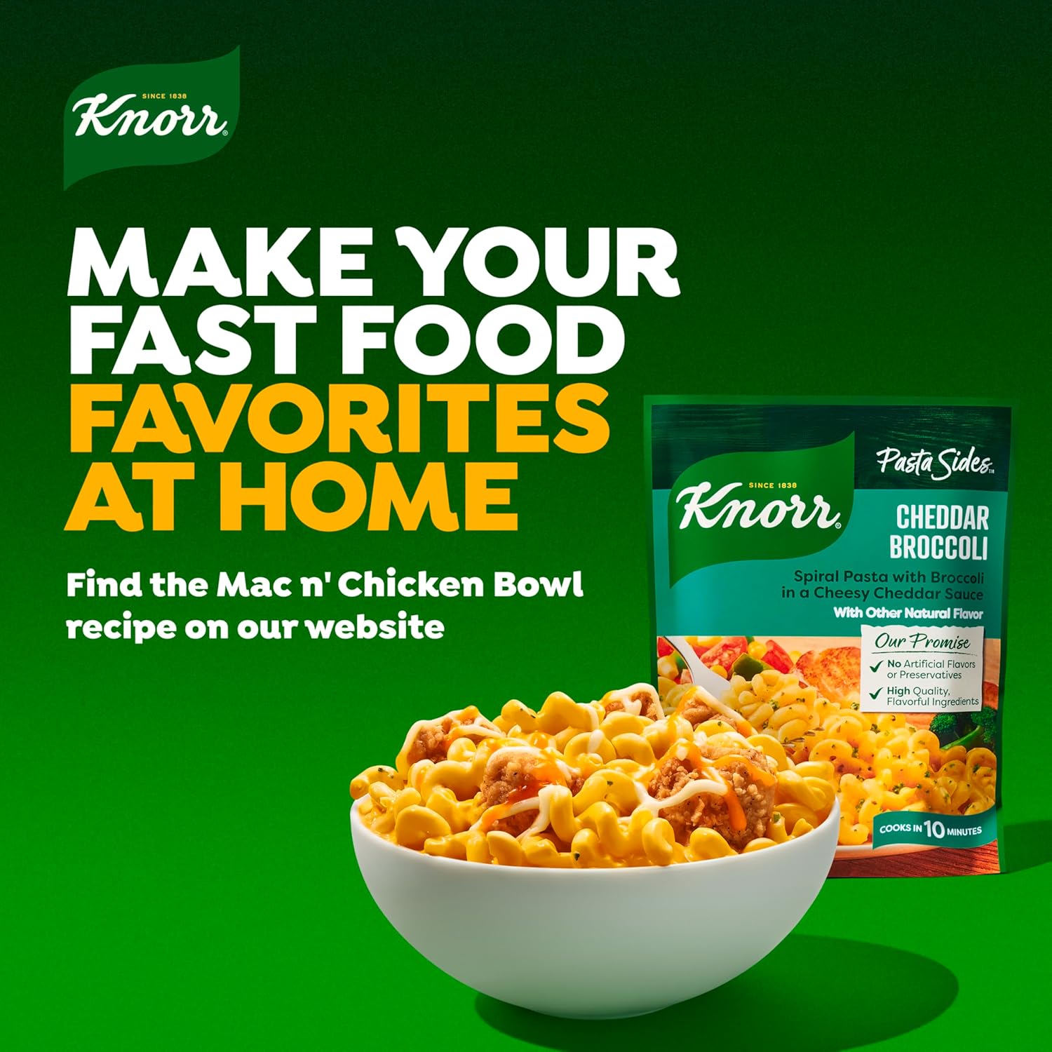 fortified with added vitamins and minerals (niacin, iron, thiamin, riboflavin, folic acid)