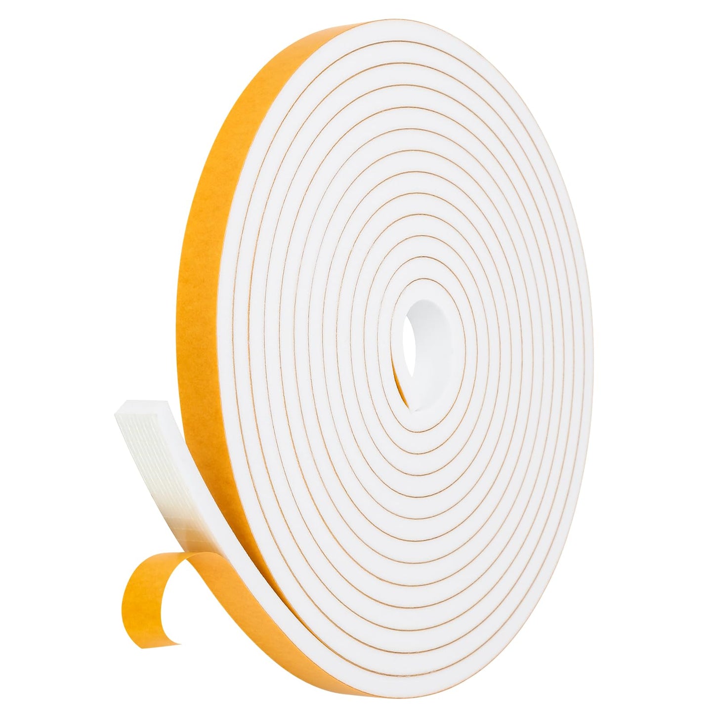 Fowong Weather Stripping Seal – Home Office Door & Window Draft Stopper for Focused Remote Work, 16ft Foam Insulation Tape