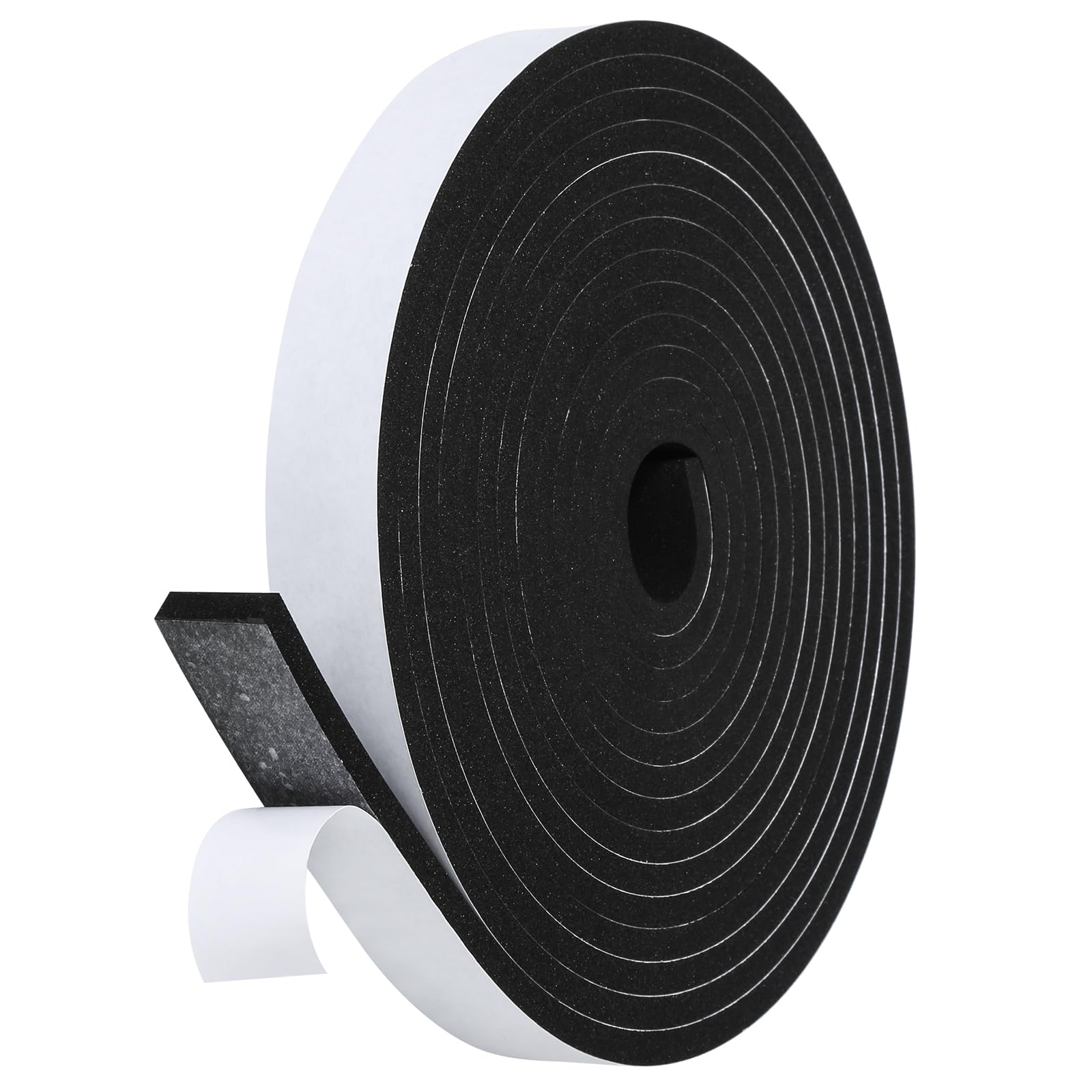 Fowong Weather Stripping Seal – Home Office Door & Window Draft Stopper for Focused Remote Work, 16ft Foam Insulation Tape