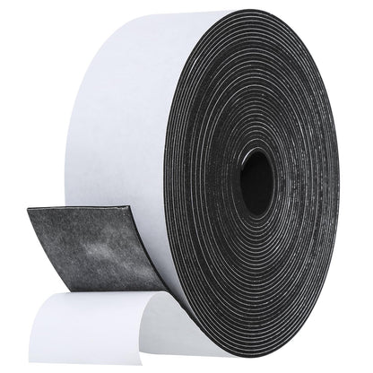 Fowong Weather Stripping Seal – Home Office Door & Window Draft Stopper for Focused Remote Work, 16ft Foam Insulation Tape