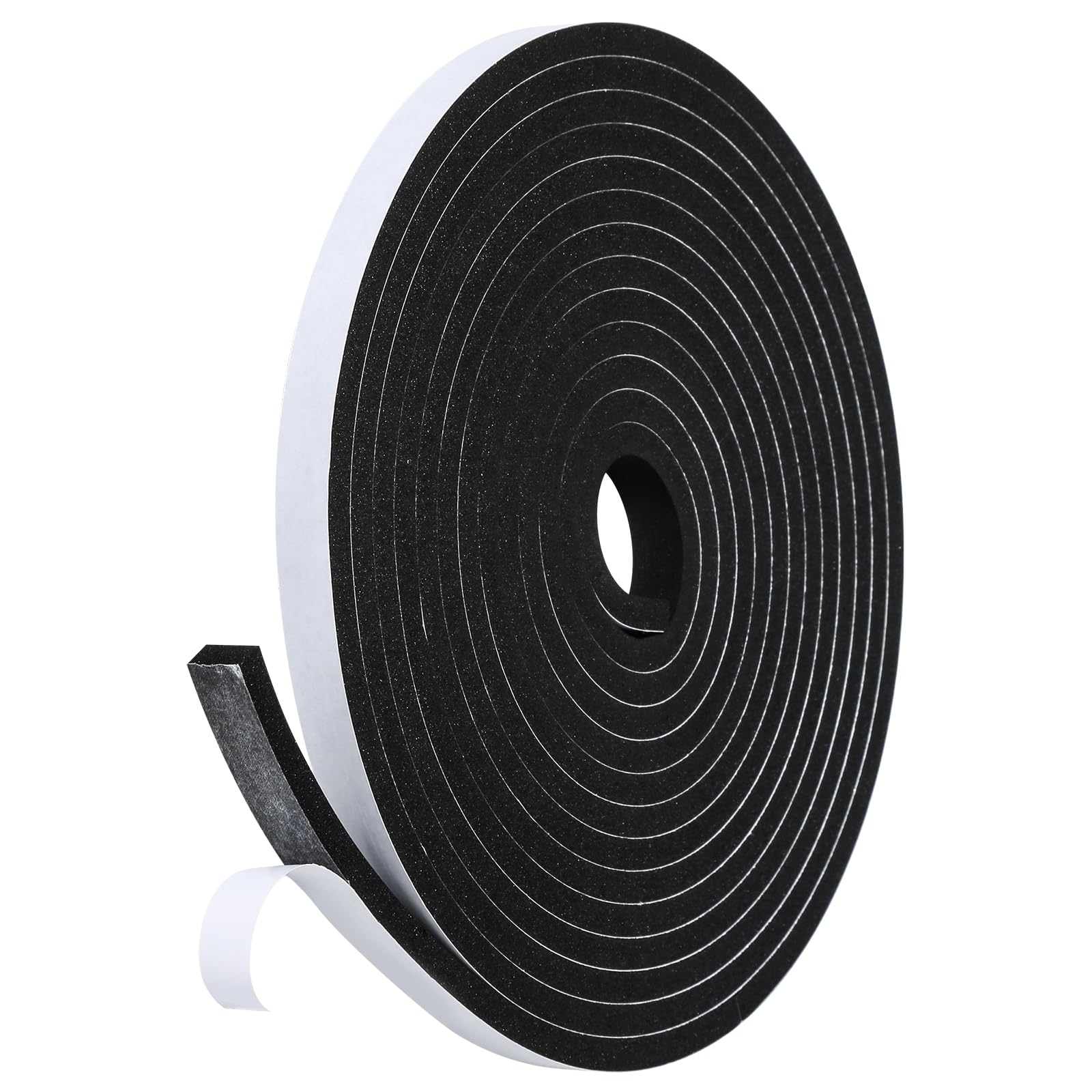 Fowong Weather Stripping Seal – Home Office Door & Window Draft Stopper for Focused Remote Work, 16ft Foam Insulation Tape