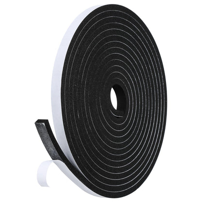 Fowong Weather Stripping Seal – Home Office Door & Window Draft Stopper for Focused Remote Work, 16ft Foam Insulation Tape
