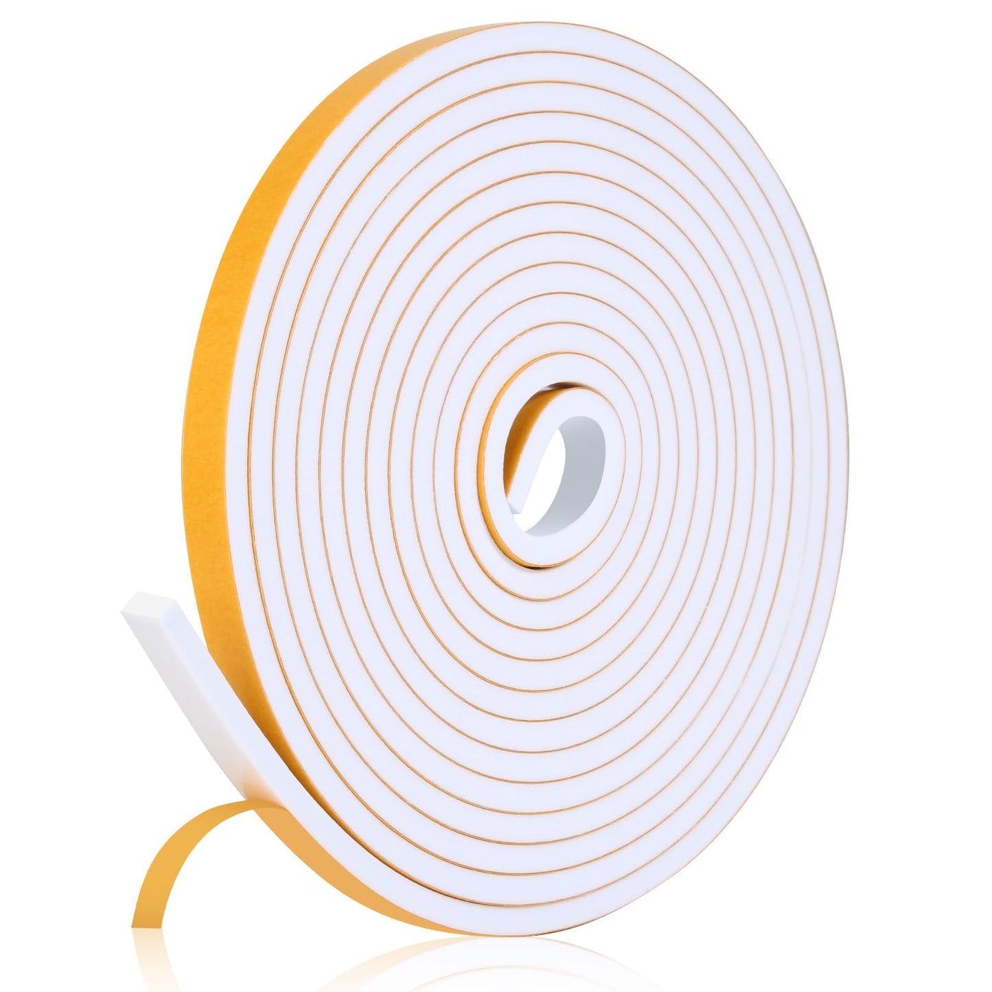 Fowong Weather Stripping Seal – Home Office Door & Window Draft Stopper for Focused Remote Work, 16ft Foam Insulation Tape