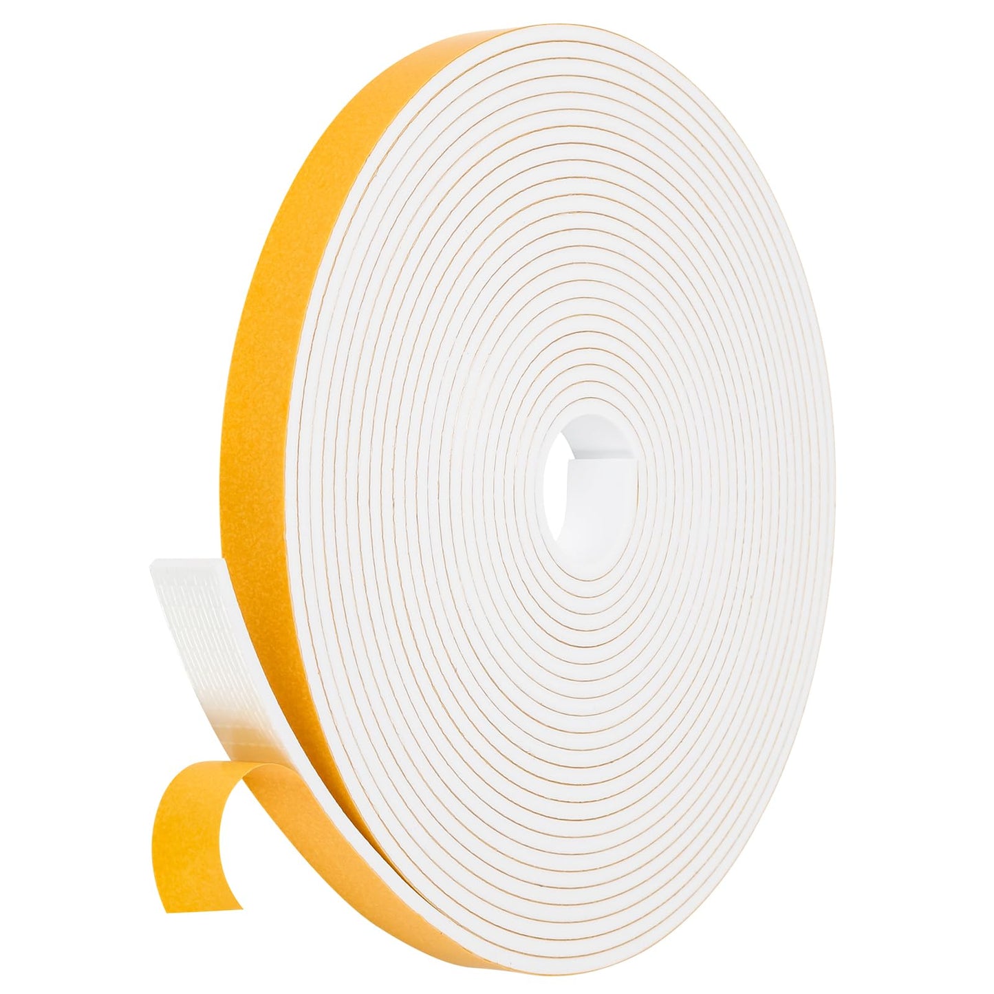 Fowong Weather Stripping Seal – Home Office Door & Window Draft Stopper for Focused Remote Work, 16ft Foam Insulation Tape