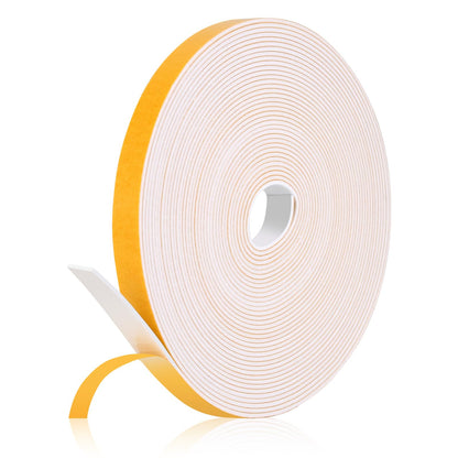 Fowong Weather Stripping Seal – Home Office Door & Window Draft Stopper for Focused Remote Work, 16ft Foam Insulation Tape