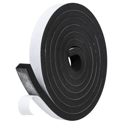 Fowong Weather Stripping Seal – Home Office Door & Window Draft Stopper for Focused Remote Work, 16ft Foam Insulation Tape