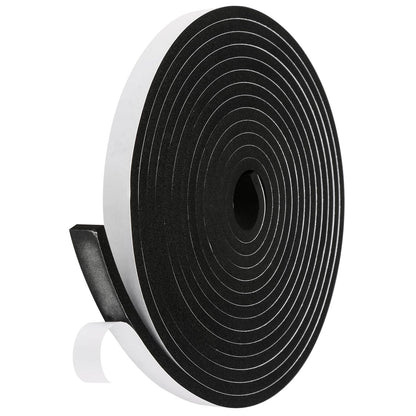 Fowong Weather Stripping Seal – Home Office Door & Window Draft Stopper for Focused Remote Work, 16ft Foam Insulation Tape