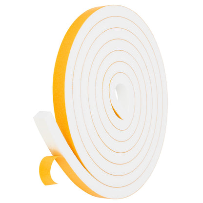 Fowong Weather Stripping Seal – Home Office Door & Window Draft Stopper for Focused Remote Work, 16ft Foam Insulation Tape