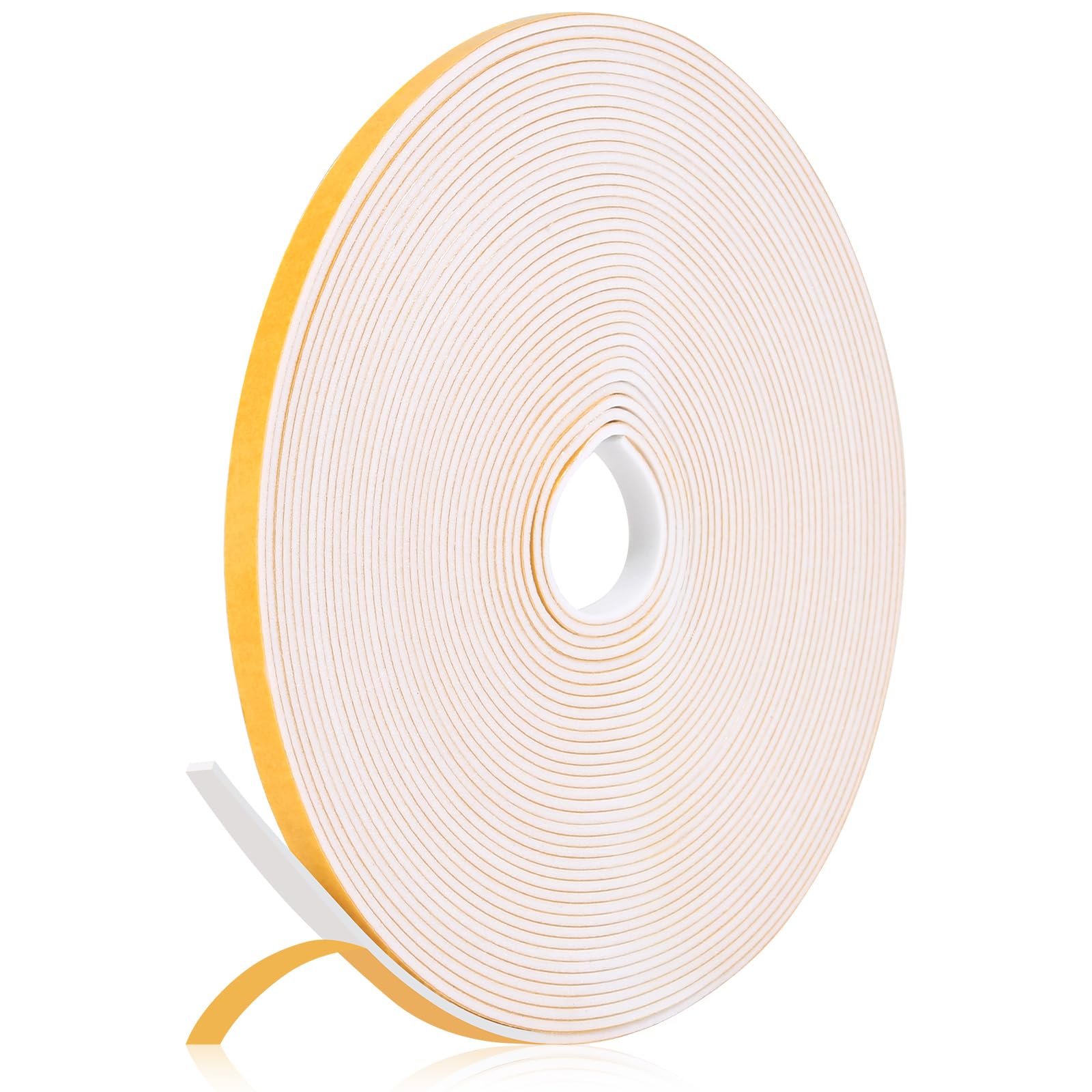 Fowong Weather Stripping Seal – Home Office Door & Window Draft Stopper for Focused Remote Work, 16ft Foam Insulation Tape
