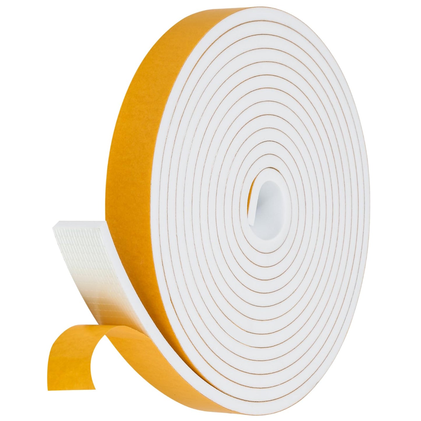Fowong Weather Stripping Seal – Home Office Door & Window Draft Stopper for Focused Remote Work, 16ft Foam Insulation Tape