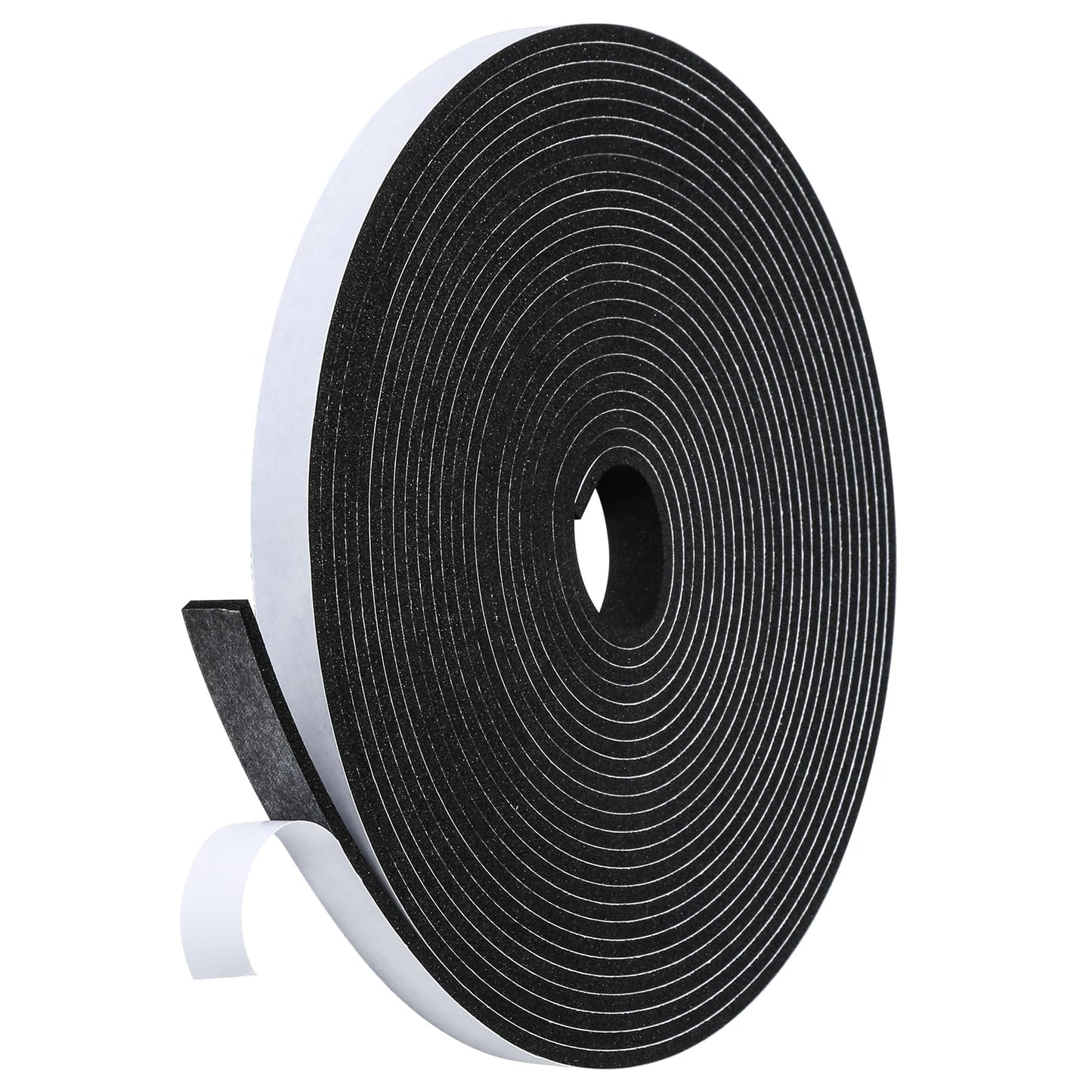 Fowong Weather Stripping Seal – Home Office Door & Window Draft Stopper for Focused Remote Work, 16ft Foam Insulation Tape