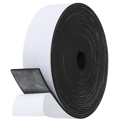 Fowong Weather Stripping Seal – Home Office Door & Window Draft Stopper for Focused Remote Work, 16ft Foam Insulation Tape