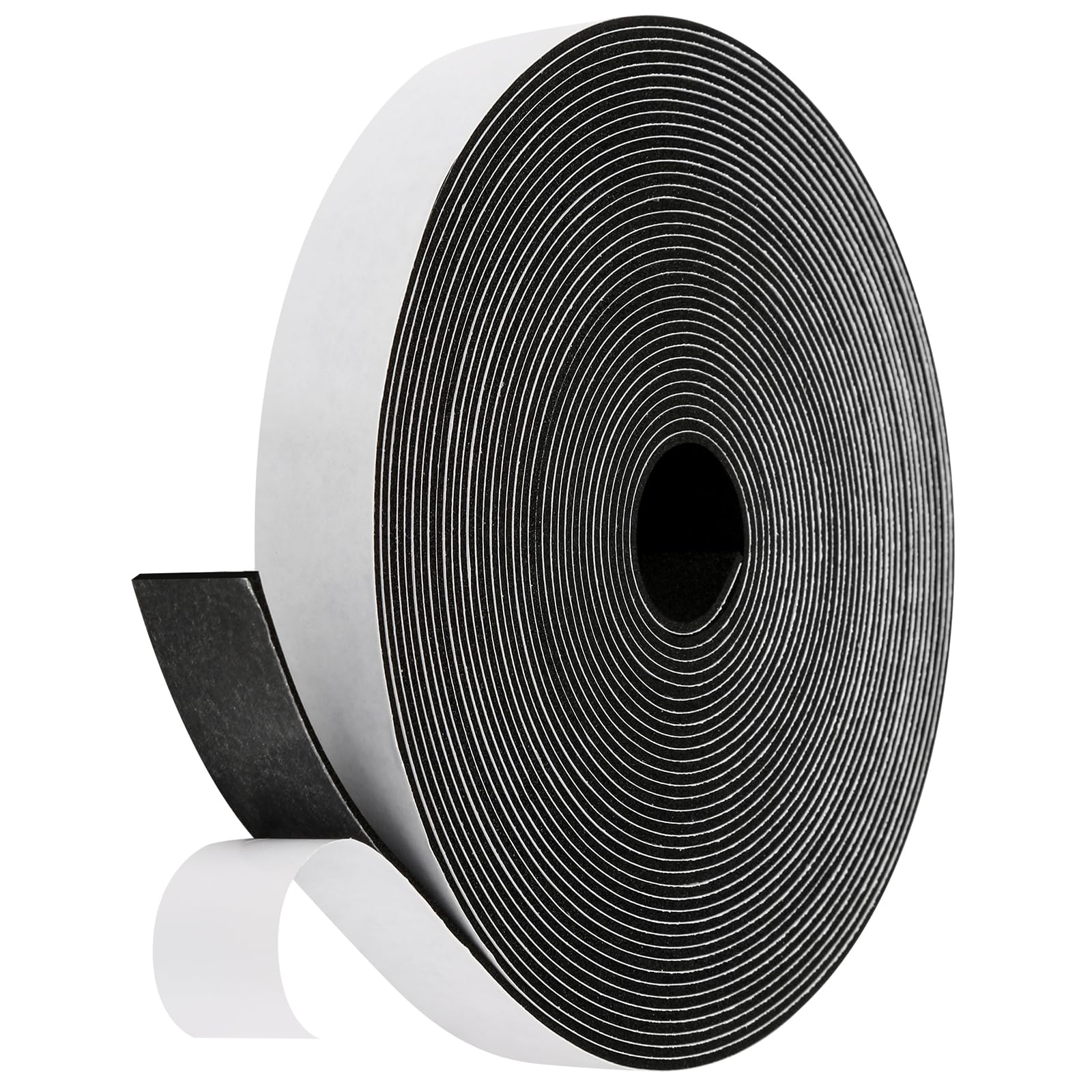 Fowong Weather Stripping Seal – Home Office Door & Window Draft Stopper for Focused Remote Work, 16ft Foam Insulation Tape