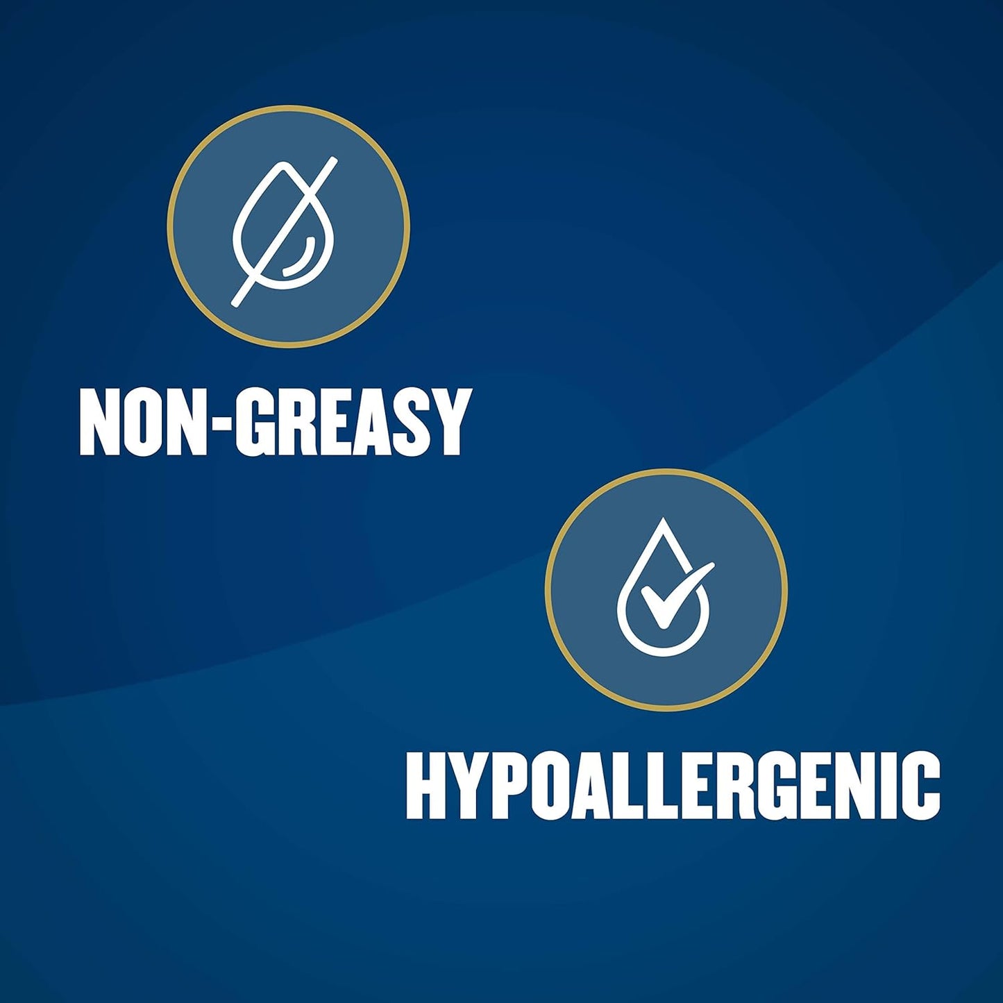 fragrance-free, low-sensory formulation suitable for sensitive skin