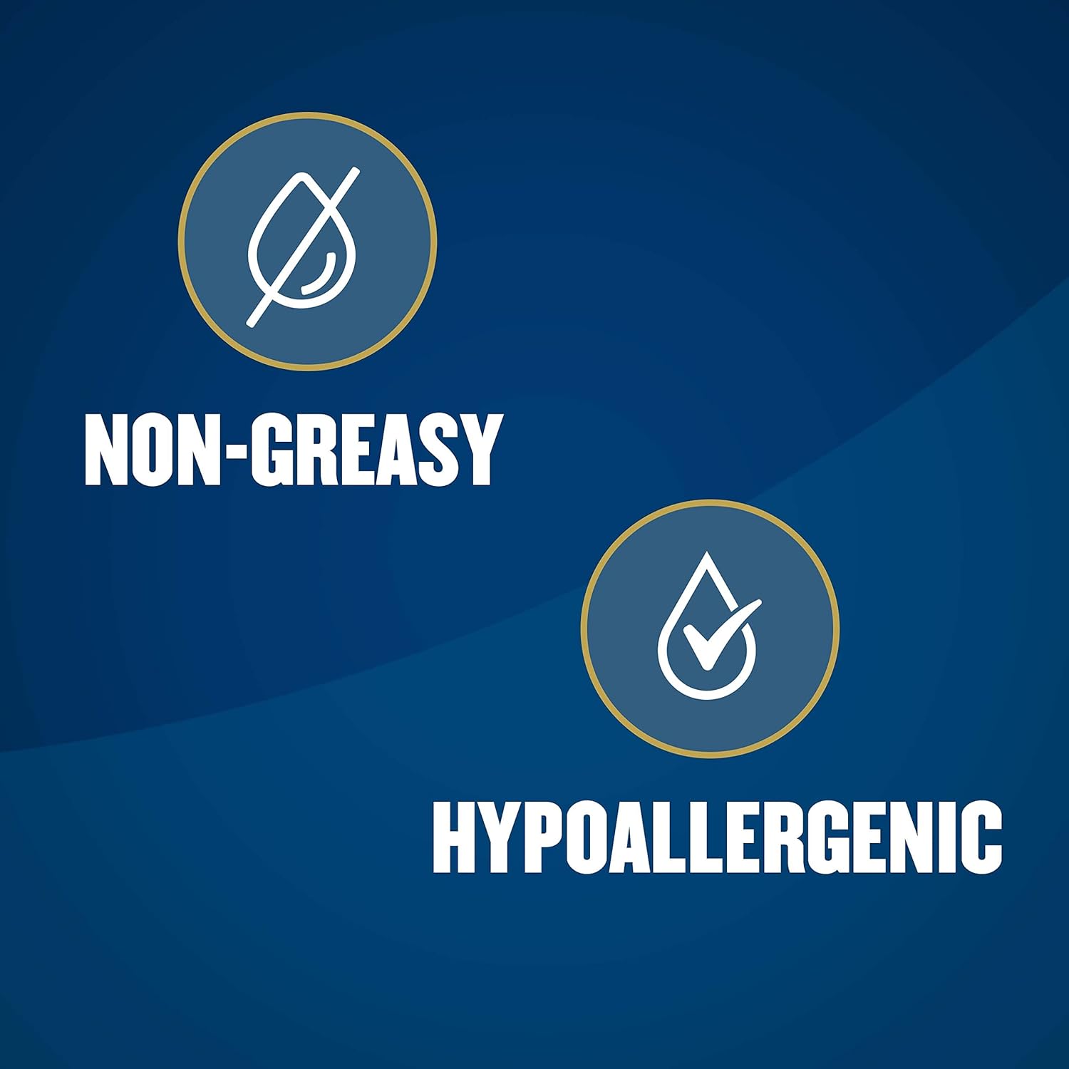 fragrance-free, low-sensory formulation suitable for sensitive skin