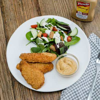 French's Honey Mustard, 12 oz – Portable Squeeze Bottle for Picnics, Camping Trips, and Tailgates