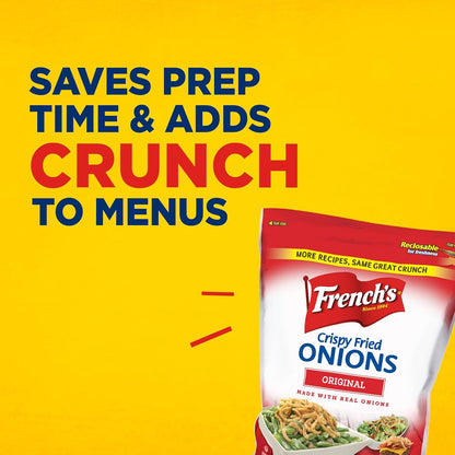 French's Original Crispy Fried Onions 24 oz – Thoughtful Hostess Gift for Holiday Entertainers