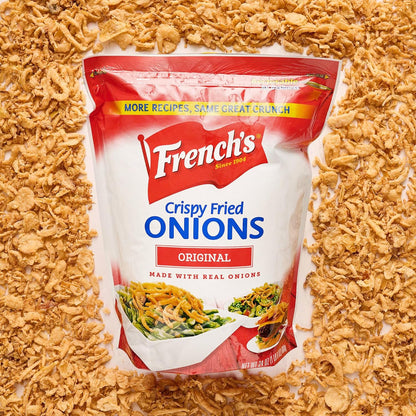 French's Original Crispy Fried Onions 24 oz – Thoughtful Hostess Gift for Holiday Entertainers