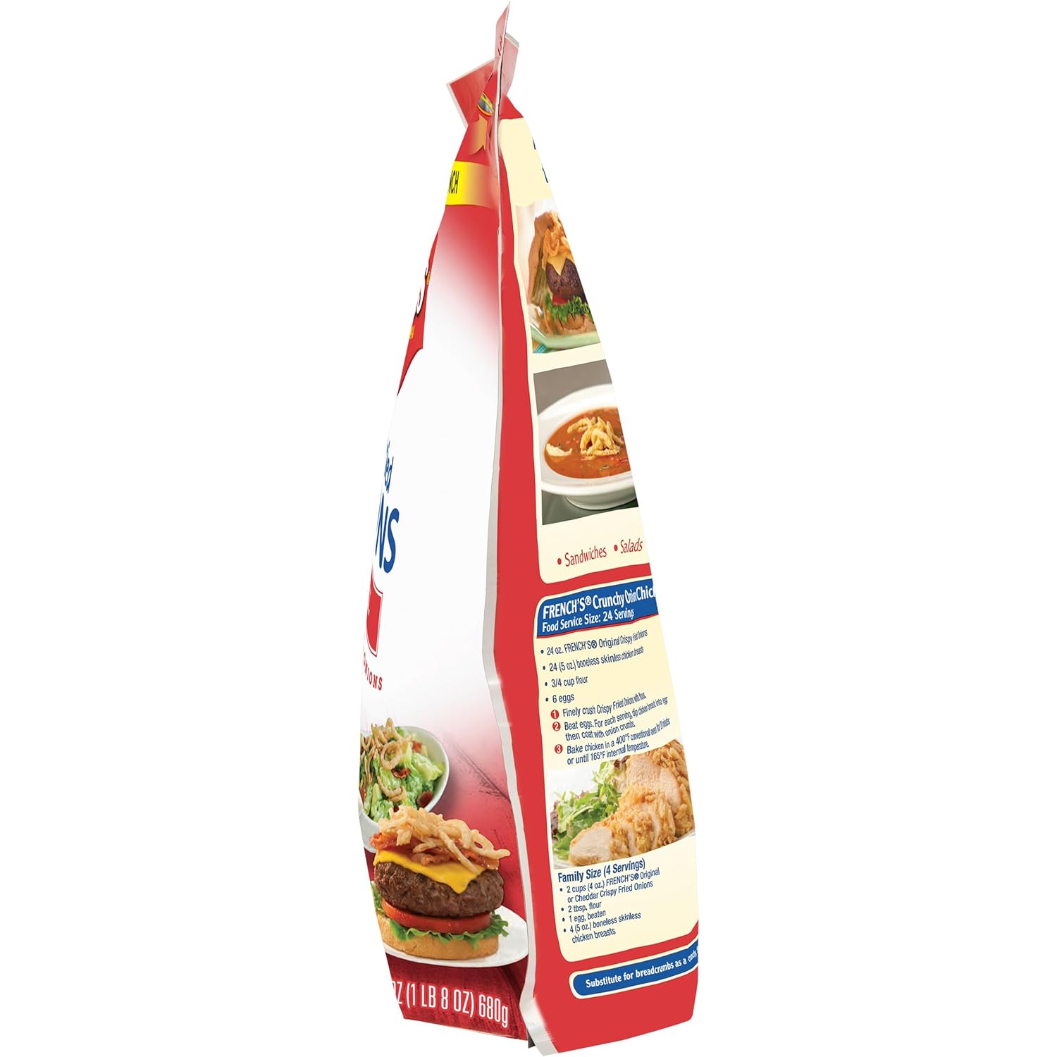 French's Original Crispy Fried Onions 24 oz – Thoughtful Hostess Gift for Holiday Entertainers