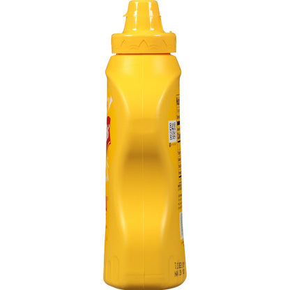 French's Stone-Ground Yellow Mustard – Kid-Friendly Condiment for Sandwiches, Chicken Tenders & Dips, 14 oz