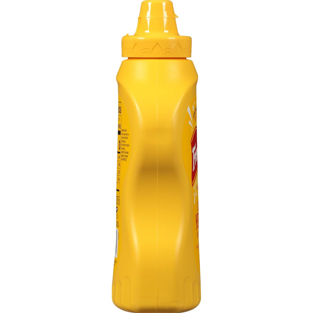 French's Stone-Ground Yellow Mustard – Kid-Friendly Condiment for Sandwiches, Chicken Tenders & Dips, 14 oz