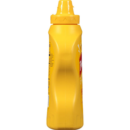 French's Stone-Ground Yellow Mustard – Kid-Friendly Condiment for Sandwiches, Chicken Tenders & Dips, 14 oz
