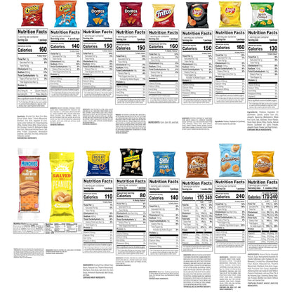 Frito-Lay Ultimate Classic Snacks Package – All-in-One Variety Box Replacing 40 Single Bags