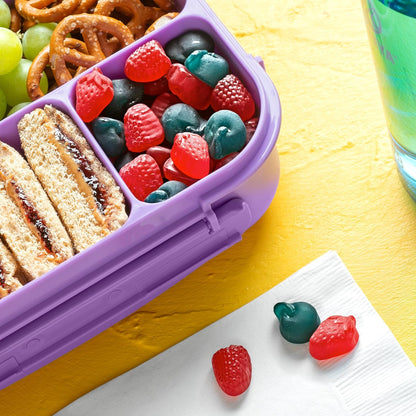 Funables Mixed Berry Fruity Snacks, Individually Wrapped Kids Snack for School Cafeteria and After-School, 22-Count