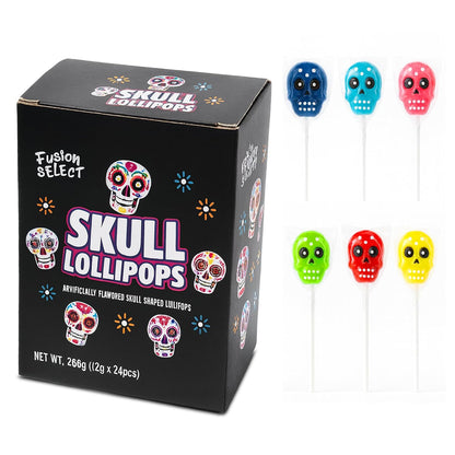 Fusion Select Halloween Lollipops – Weather-Resistant Trick or Treat Candy for Porches, Entryways & Outdoor Halloween Displays