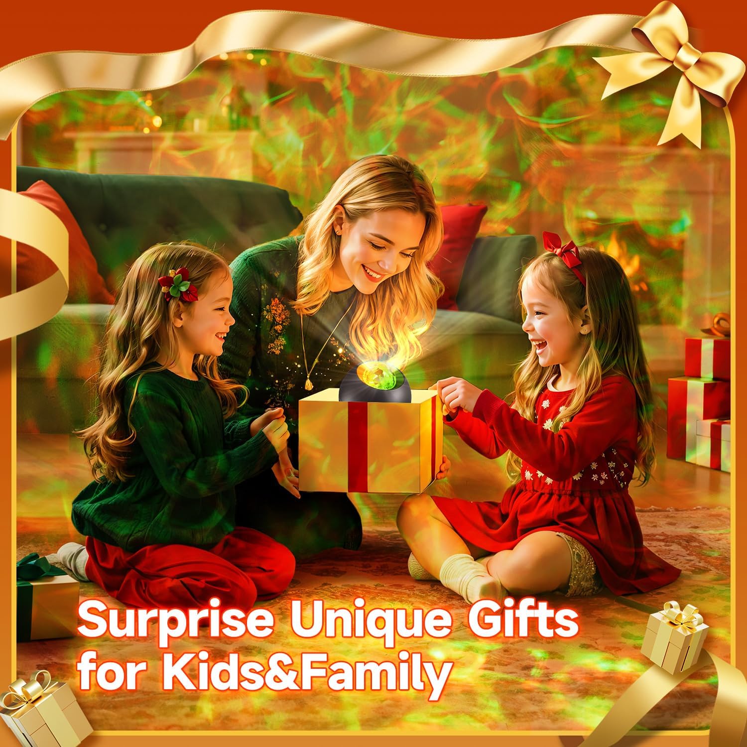 Galaxy Projector for Bedroom – Unique Birthday Gift for Teen Boys and Girls, Music-Synced Star Night Light with Bluetooth Speaker
