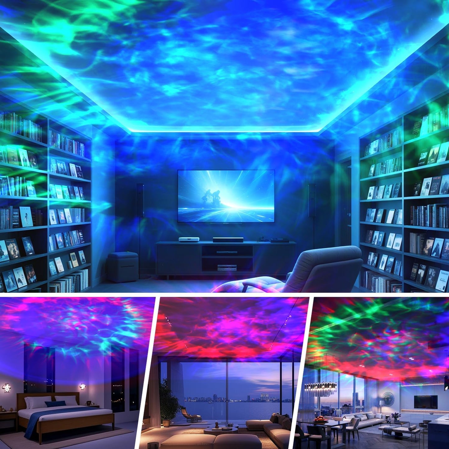 Galaxy Projector Gift for Her – Romantic Star Ceiling Lamp with Remote and Timer for Birthday and Valentine's Day