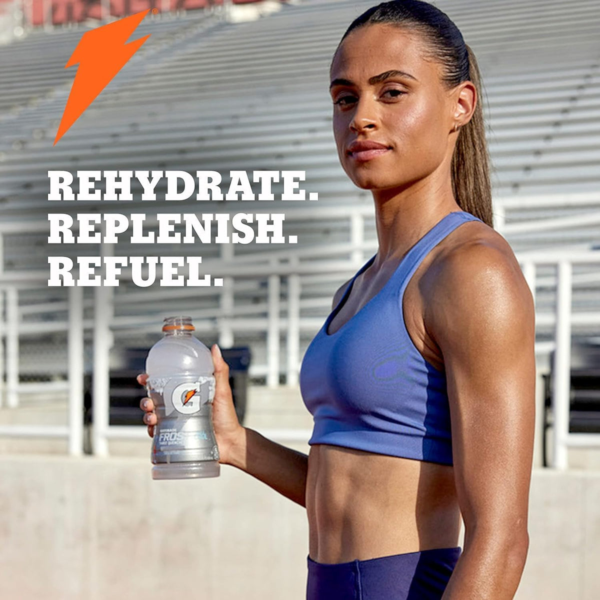 Gatorade Thirst Quencher Sports Drink – Focus Hydration for Busy Workdays, Long Shifts, and On the Job Stamina, 20 Fl Oz Bottles, 8 Pack