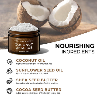gentle sugar scrub texture designed to polish away dry flakes