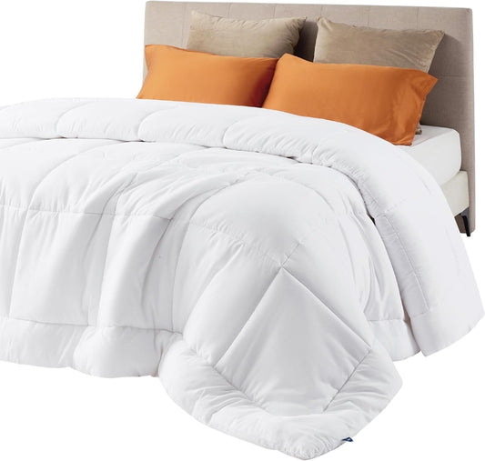 gentlesoft 100% polyester fill and 100% polyester shell providing hypoallergenic down-alternative comfort