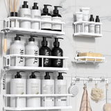 YASONIC Rustproof Shower Shelves – Marine-Grade Stainless Steel Storage for Boat Head and Galley