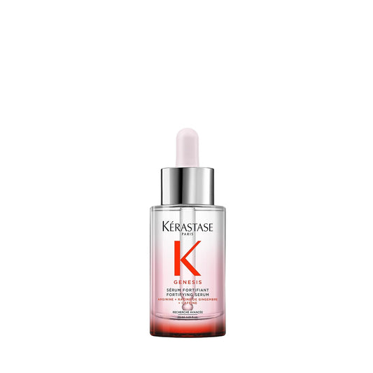 ginger and caffeine strengthening complex that fortifies hair fiber against breakage