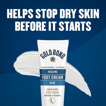 Gold Bond Healing Foot Cream – Thoughtful Self-Care Gift for Mom, Women, and Seniors, 4 oz