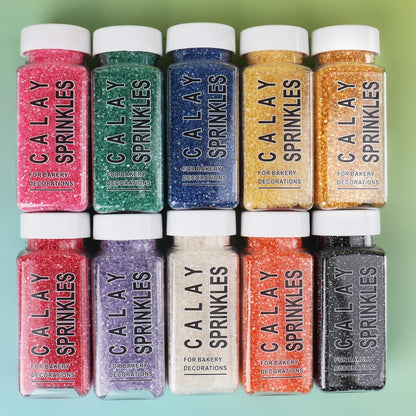 Gold Sprinkles Edible Sanding Sugar – Food Safe Certified Topping Worry Free for the Whole Family