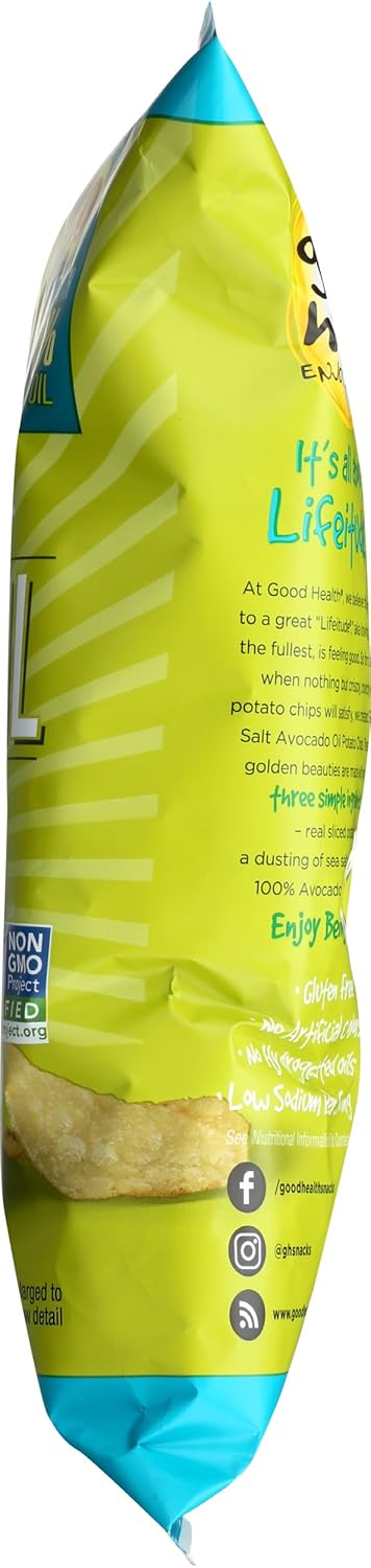 Good Health Kettle Style Avocado Oil Chips – Family-Friendly Crunch for After-School Snacks and Lunchboxes