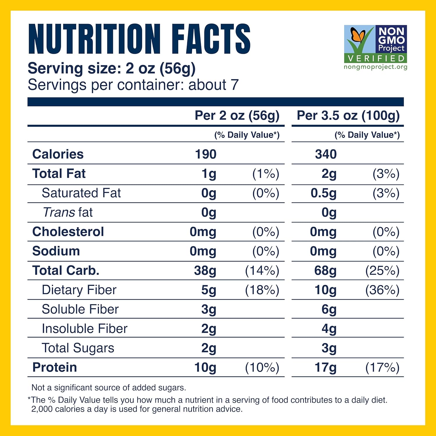 good source of dietary fiber for added satiety and digestive health