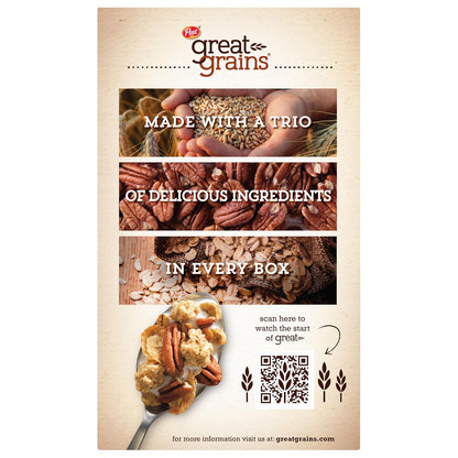 Great Grains Crunchy Pecans Cereal – Thoughtful Heart-Healthy Gift Basket Idea for Mom