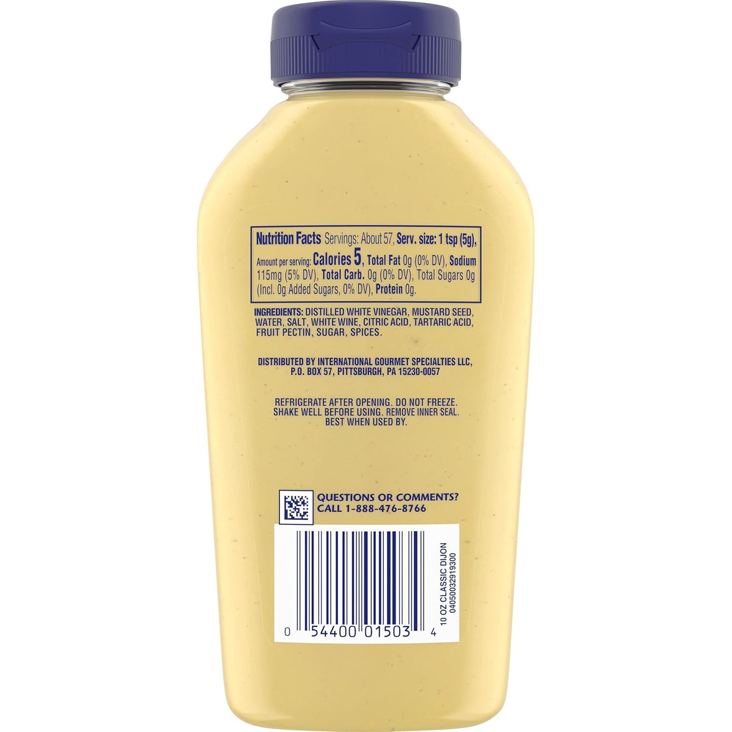 Grey Poupon Dijon Mustard – Versatile Companion for Backyard BBQ Marinades and Grilled Meats