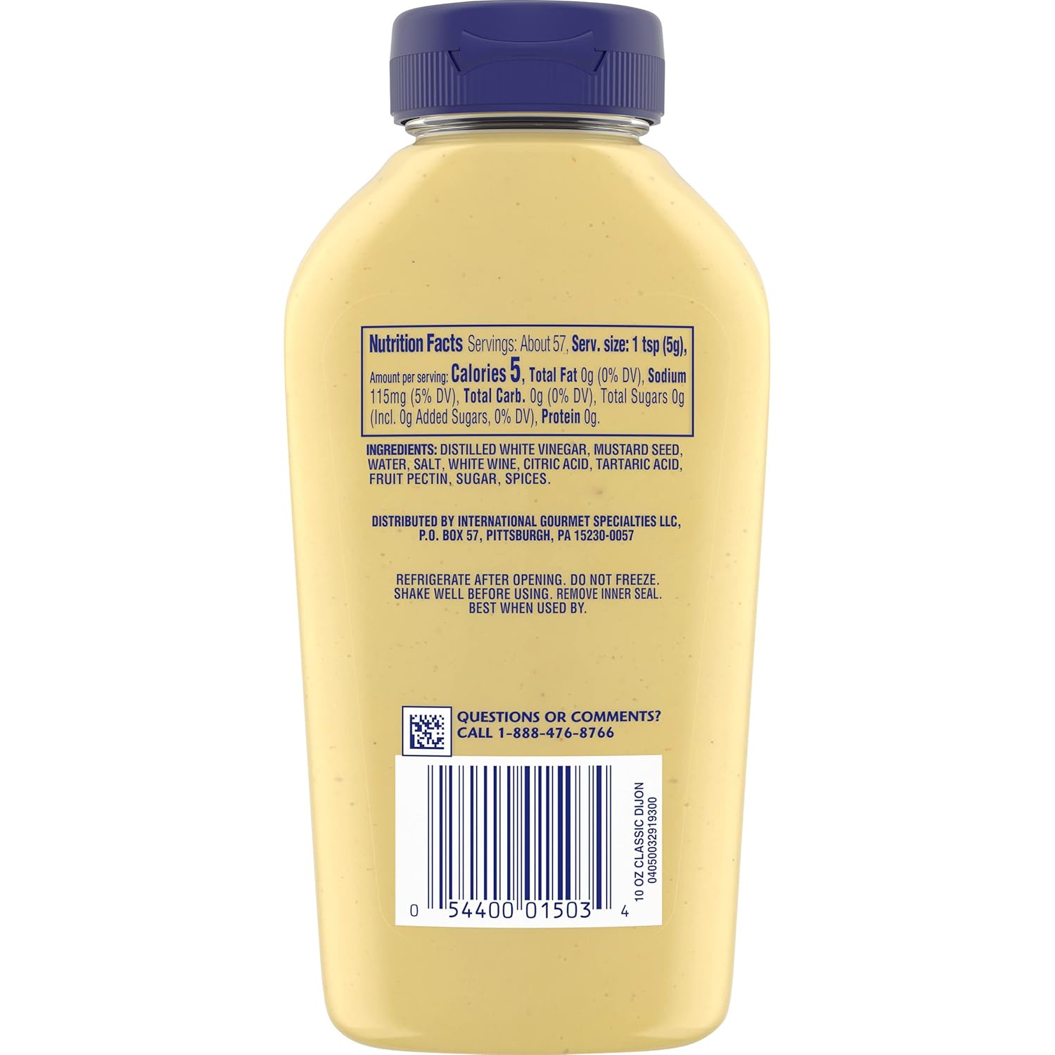 Grey Poupon Dijon Mustard – Versatile Companion for Backyard BBQ Marinades and Grilled Meats
