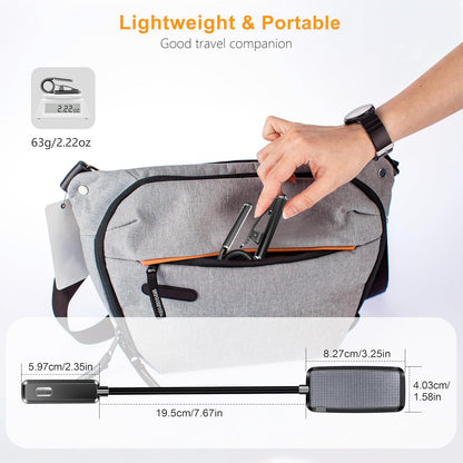 Gritin 9 LED Rechargeable Book Light for Reading in Bed - Thoughtful Birthday Gift for Women and Mom, Stepless Dimming Clip on Reading Light for Avid Readers