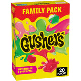 Gushers Liquid Burst Gummy Snacks – Shelf Stable Pantry Pack for Picnics Hiking Lunches and Park Playdates