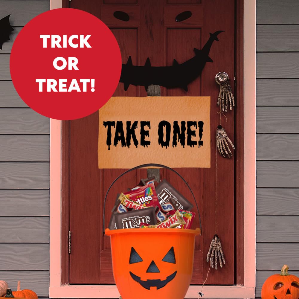 Halloween Candy for Home Party – 60 Count Variety Pack for Dining Room Buffet, Home Bar and Living Room Snack Spread