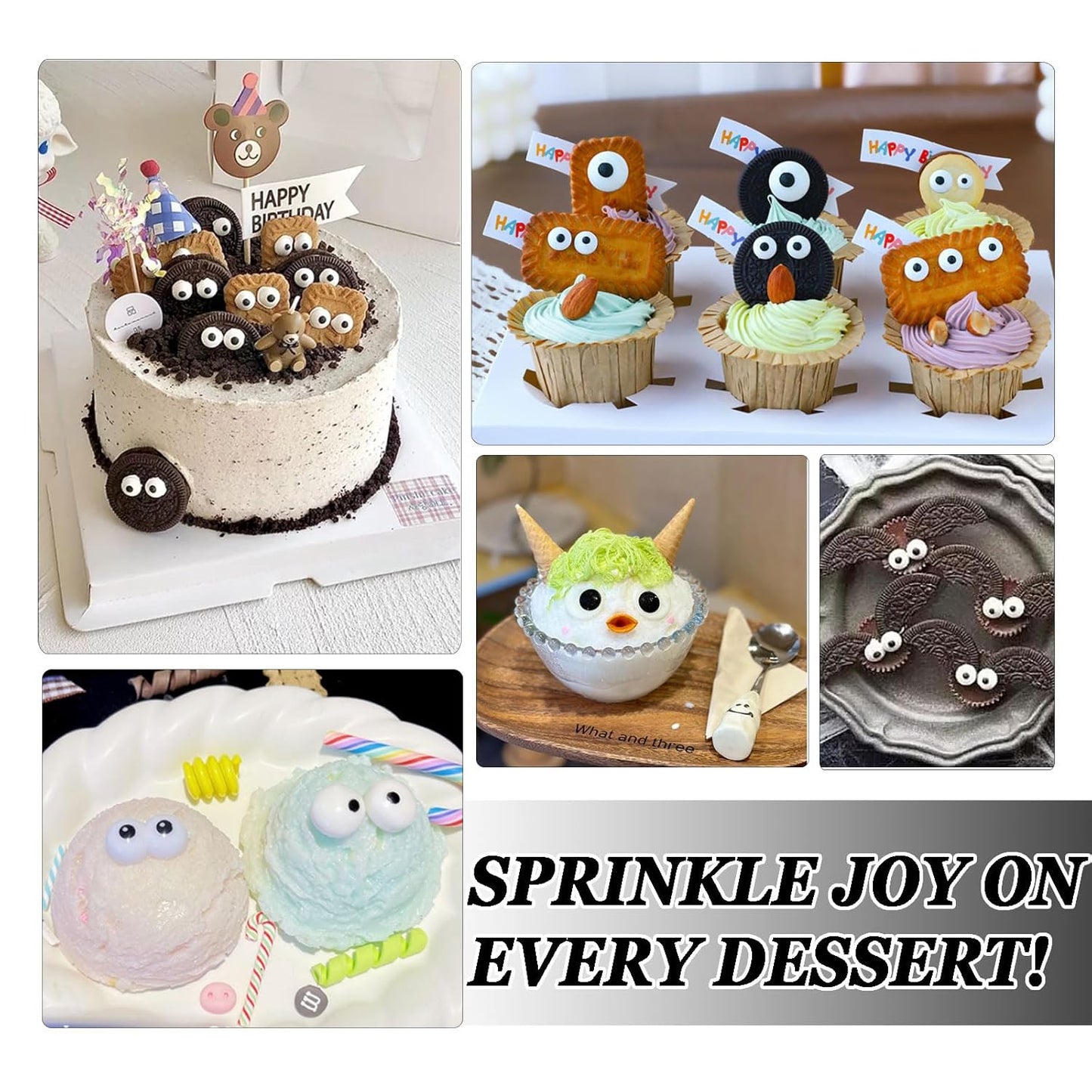 Halloween Eyeball Sprinkles – Quirky Novelty Gift for the Home Baker Who Loves Spooky Treats