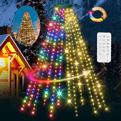 halo ring with 12 hanging light drops for top-down installation