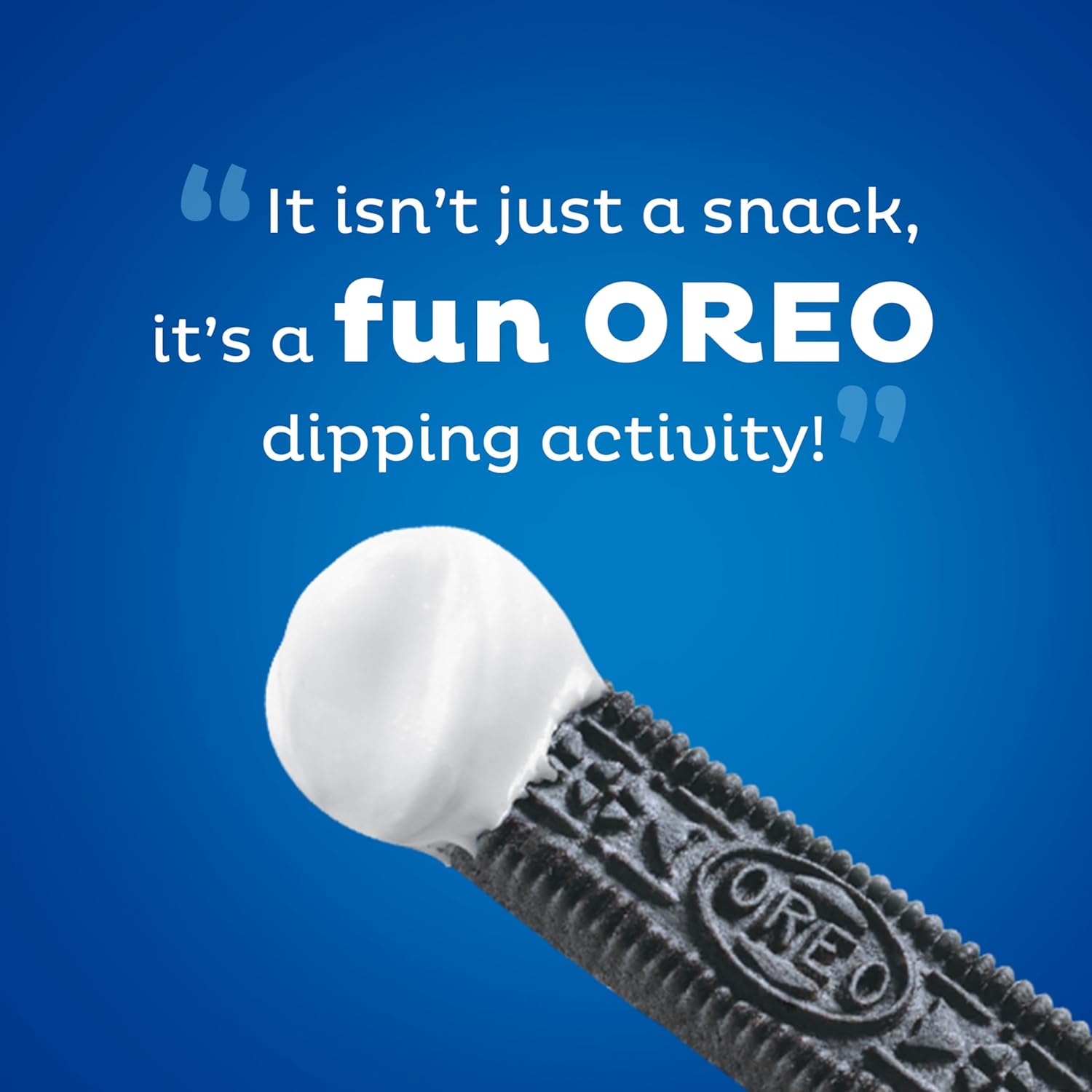 Handi-Snacks OREO Cookie Sticks 'N Creme Dip Snack Packs for Office Desk Drawers, Breakrooms, and Commuter Bags, 20 Count